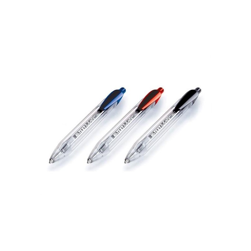 PENNASFERA SCATTO MATIC PUNTA MM. 1 BLU PZ. 24