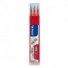 REFIL RICAMBIO PILOT FRIXION PZ. 3 ROSSO