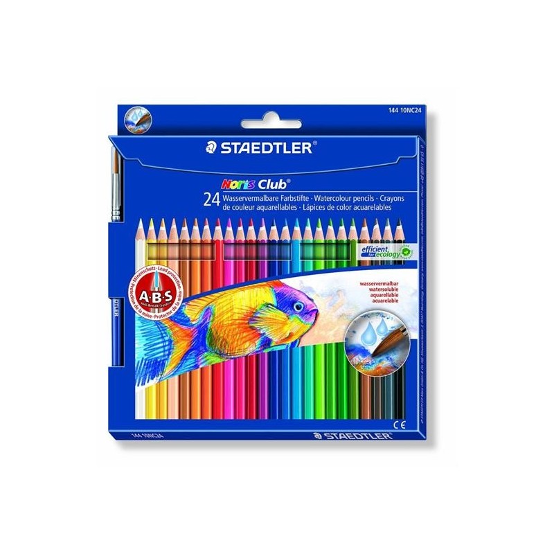 MATITE ACQUARELLABILI STAEDTLER 24 COLORI