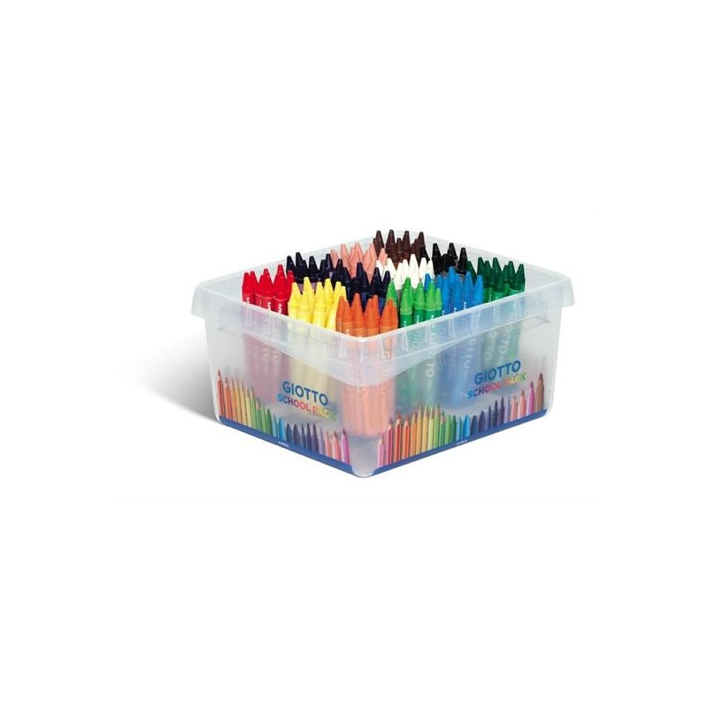 PASTELLI CERA GIOTTO CF.144 SCHOOLPACK