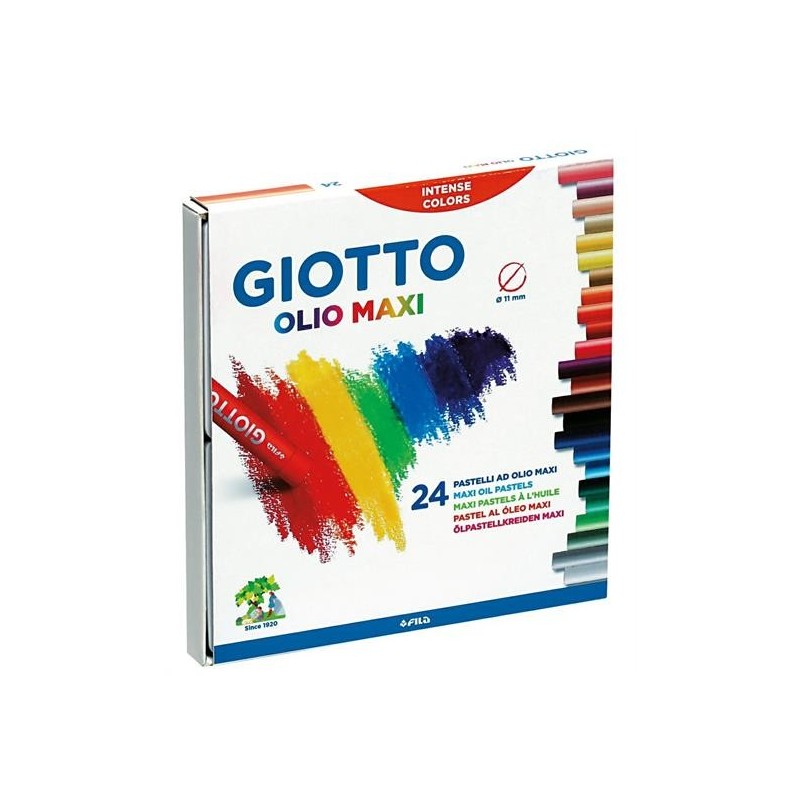 PASTELLI OLIO GIOTTO 24 COLORI