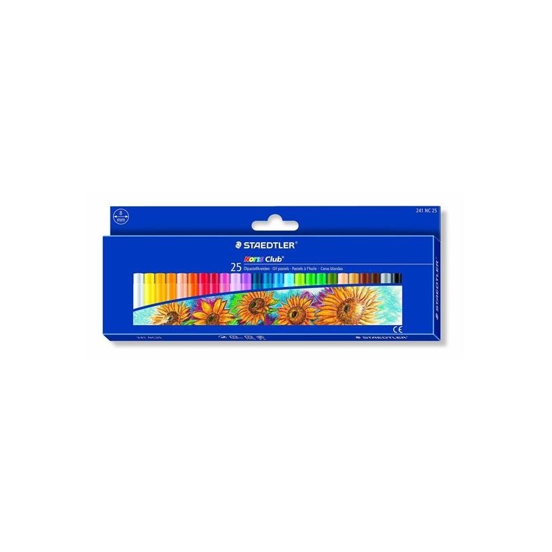 PASTELLI OLIO STAEDTLER 25 COLORI