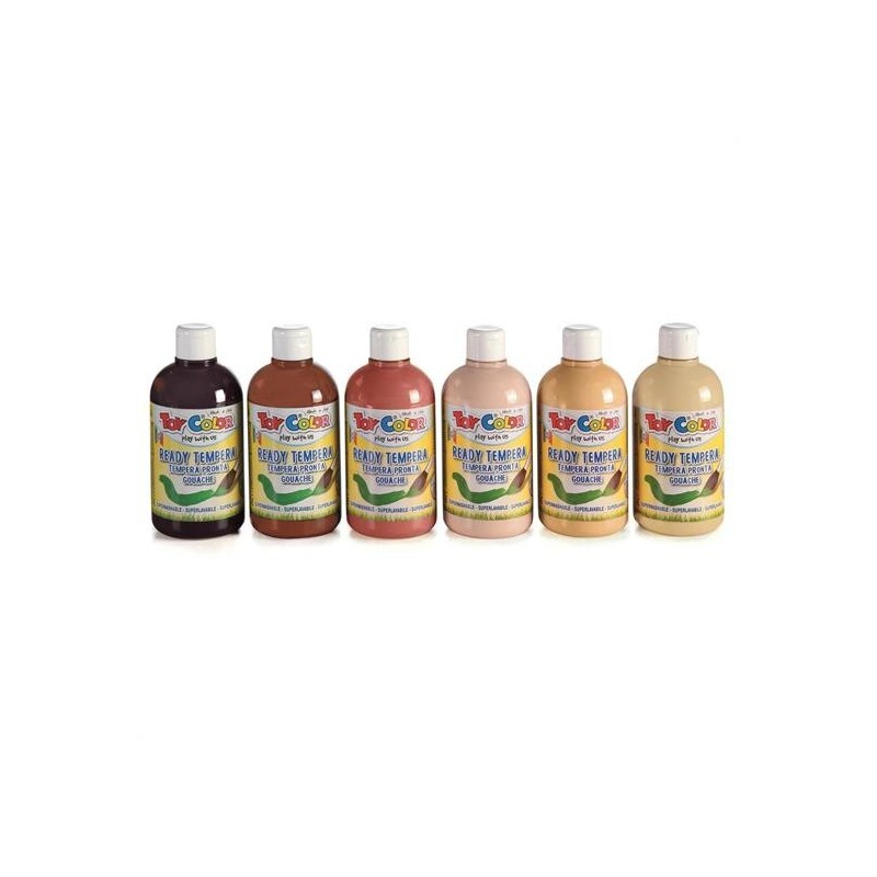 TEMPERA COLORI DELLA PELLE ML. 500 PZ.6