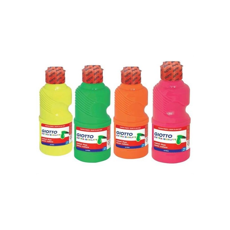 TEMPERA FLUO GIOTTO ML. 250 ARANCIO