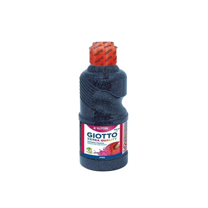 TEMPERA GLITTER GIOTTO ML.250 BLU' SCURO