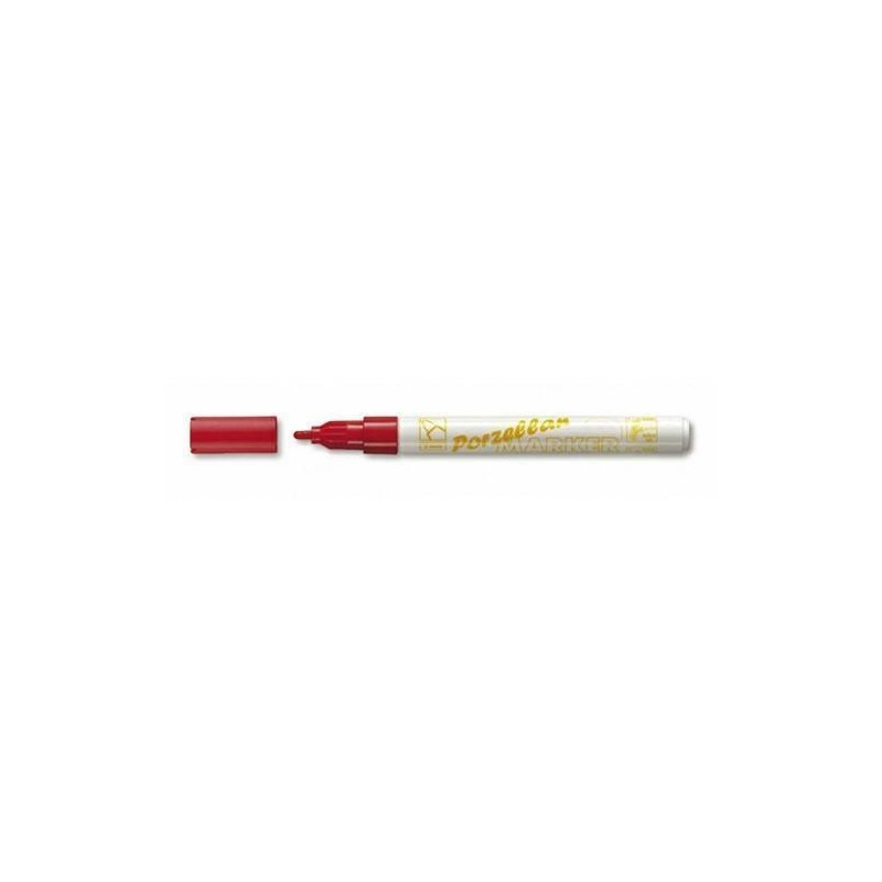PENNARELLI PER PORCELLANA MM.2 ROSSO