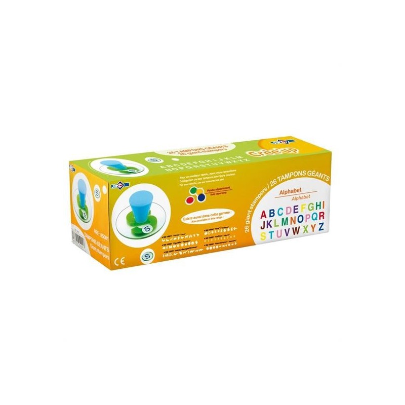 TIMBRI GIGANTI PZ.26 ALFABETO