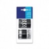 NASTRO WASHI TAPE MT3X15MM PZ. 6 BIANCO/NERO