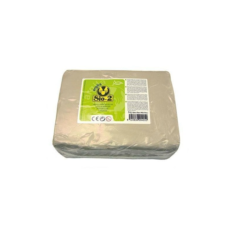 CRETA NATURALE PANETTO KG. 5 COLORE BIANCO