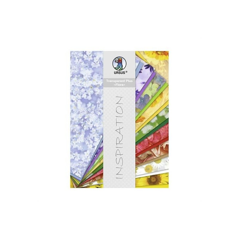 CARTA FIORI FG. 18 MOTIVI ASS. GR. 130 CM. 21X30