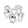 FORMINE PER MODELLARE IN METALLO FORME ASS. PZ. 6