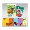 CARTA FIORI FG. 10 COLORI NATURALI GR. 80 CM. 23X33