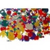 PAILETTES METALL. COLORATE FORME ASS. GR.25 CIRCA