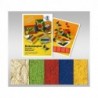 CARTONCINO FIBRA COCCO FG. 5 COL. ASS. GR. 250 CM. 23X33