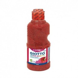 TEMPERA GLITTER GIOTTO ML.250 ROSSO