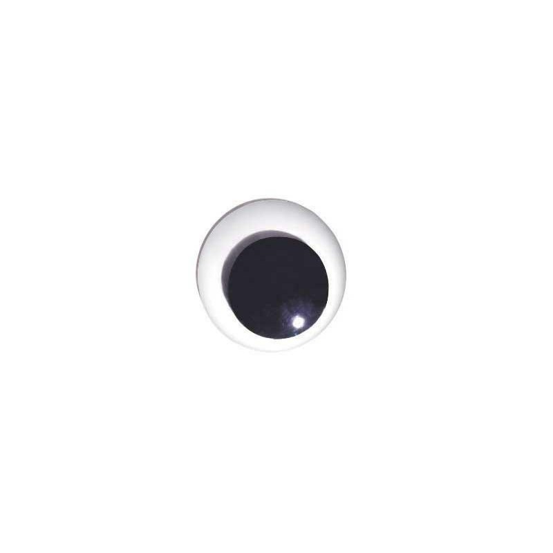 OCCHI MOBILI ADESIVI TONDI MM.12 PZ.100