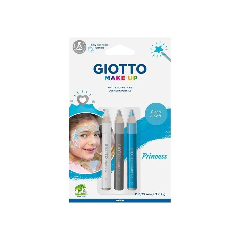 GIOTTO MAKE UP MATITA PRINCIPESSA 3 COLORI