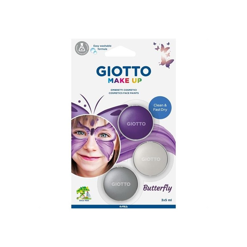 GIOTTO MAKE UP OMBRETTO ML.5 FARFALLA PZ.3