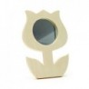 LEGNO DA DECORARE  SPECCHIO TULIPANO CM. 10X14X1