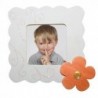 LEGNO DA DECORARE CORNICE PORTAFOTO CON DECORI CM. 11X11