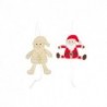 LEGNO DA DECORARE BABBO NATALE SALTERINO CM 16X20H