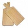 LEGNO DA DECORARE TAGLIERE FAGGIO  RIGATO CM.12X27X1,5