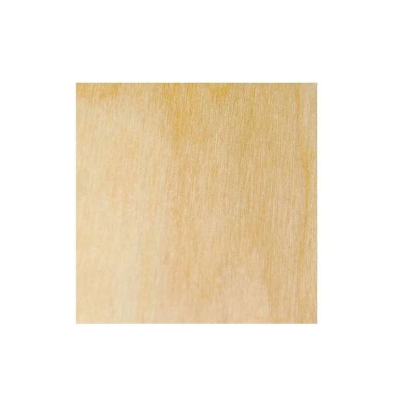 LEGNO DA DECORARE TAVOLETTA DI BETULLA QUADRO CM. 20X20