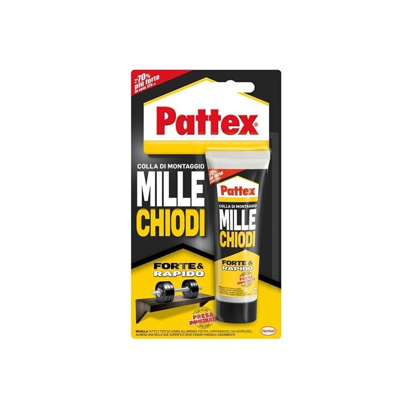 ATTACCATUTTO MILLECHIODI PATTEX GR.100