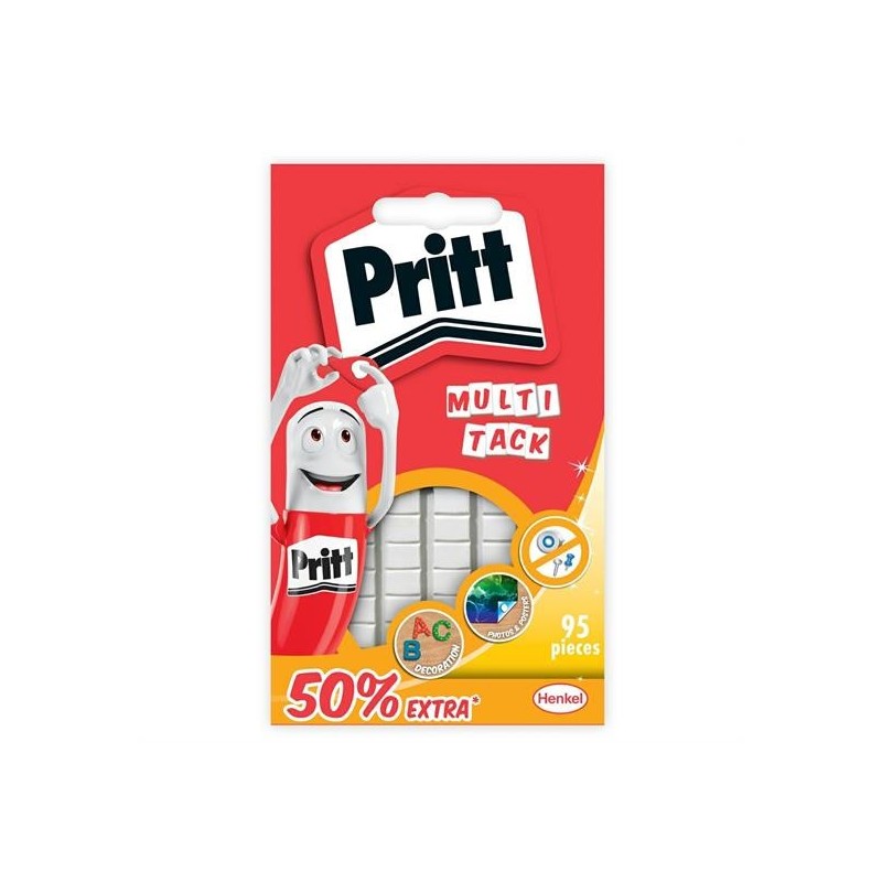 COLLA GOMMA ADESIVA PRITT MULTITACK PZ.95