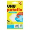 COLLA GOMMA ADESIVA UHU PATAFIX GR.50 TRASP.