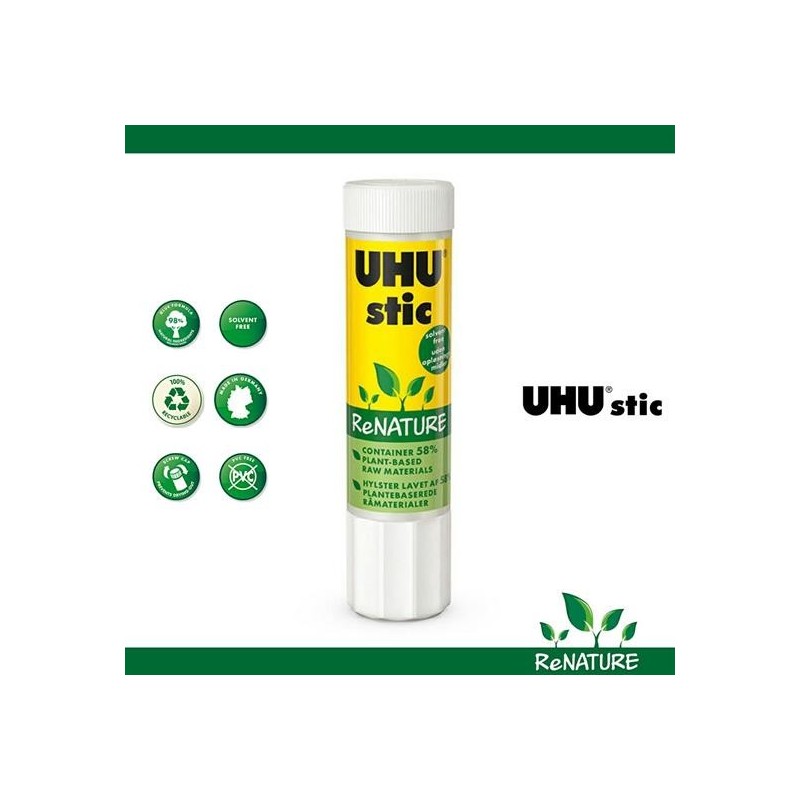 COLLA STICK UHU RENATURE GR. 21