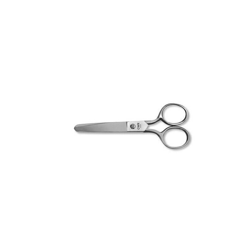 FORBICI BAMBINO TUTTE ACCIAIO INOX P. TONDA CM.10