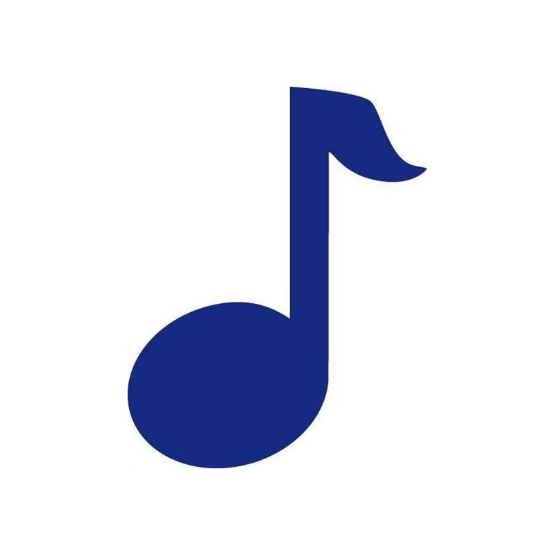 FUSTELLA MM. 25 SAGOMA NOTA MUSICALE