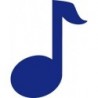 FUSTELLA MM. 25 SAGOMA NOTA MUSICALE