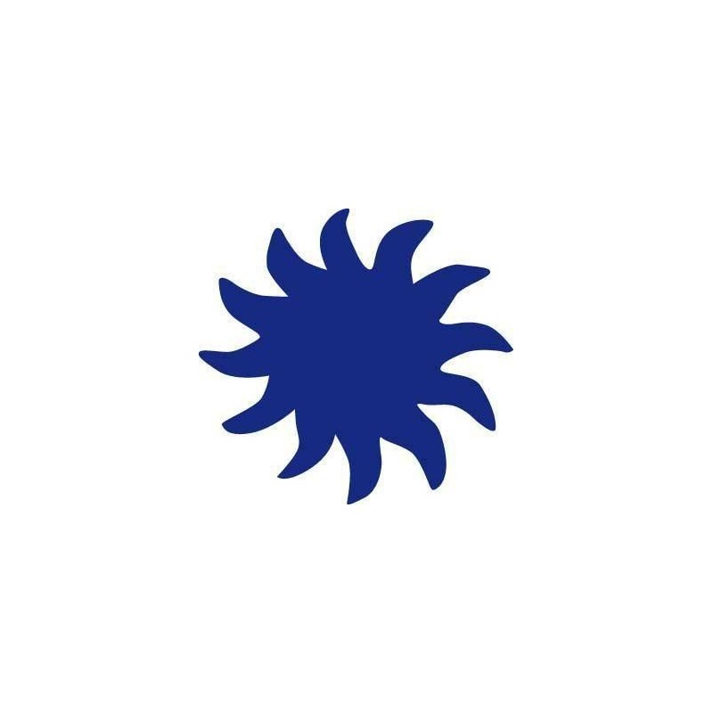FUSTELLA MM. 25 SAGOMA SOLE
