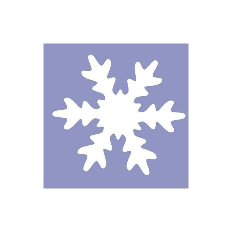 FUSTELLA MM.38 SAGOMA FIOCCO DI NEVE