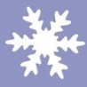 FUSTELLA MM.38 SAGOMA FIOCCO DI NEVE