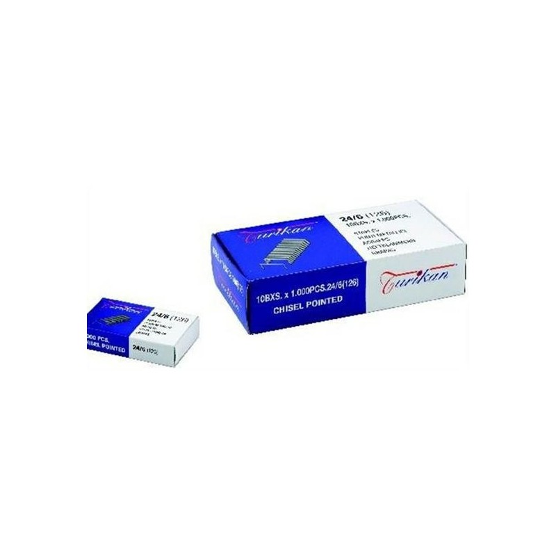 PUNTI CUCI. MM.6 NORMALE 10 SCATOLE PZ. 10000 PASSO 6/4