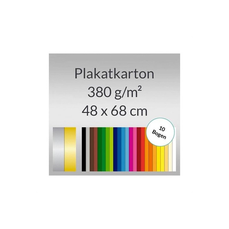 CARTONE SPESSO 48X68 GR. 380 ORO