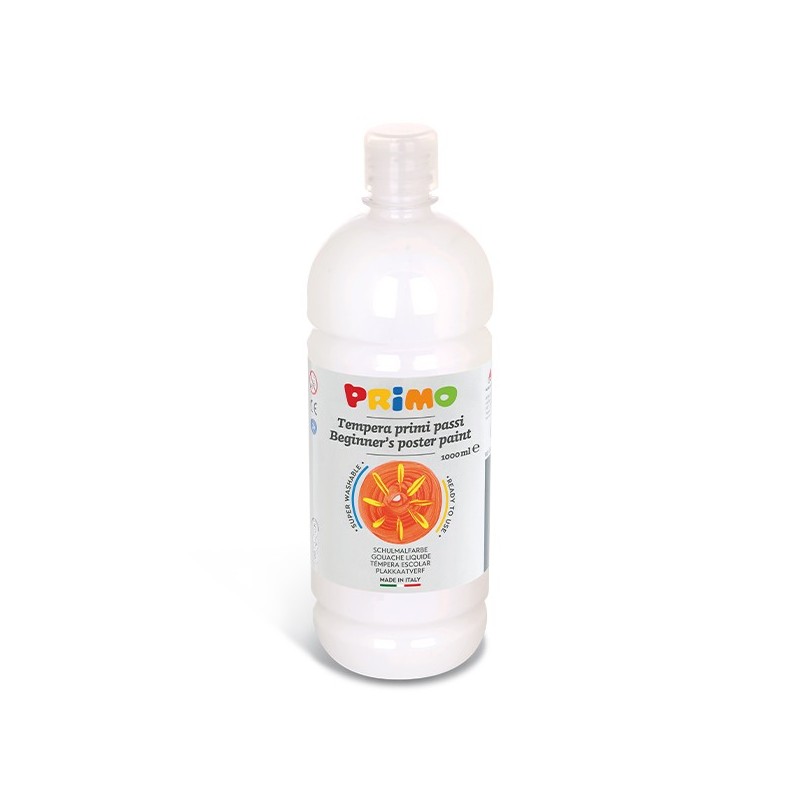 TEMPERA BRILLANTE PRIMO 1L - BIANCO