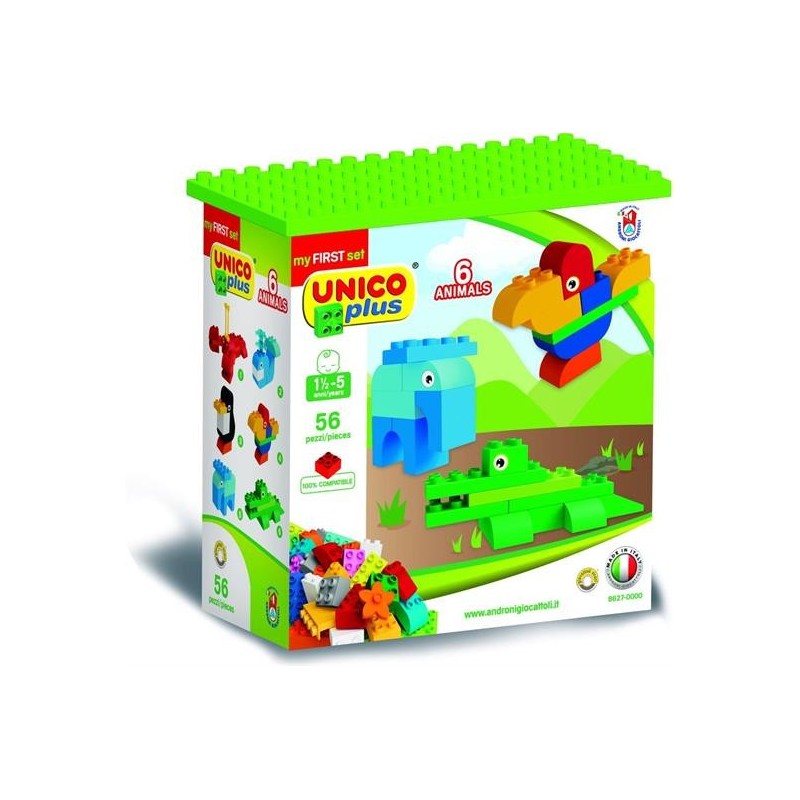 SET 6 ANIMALI 56 PZ.