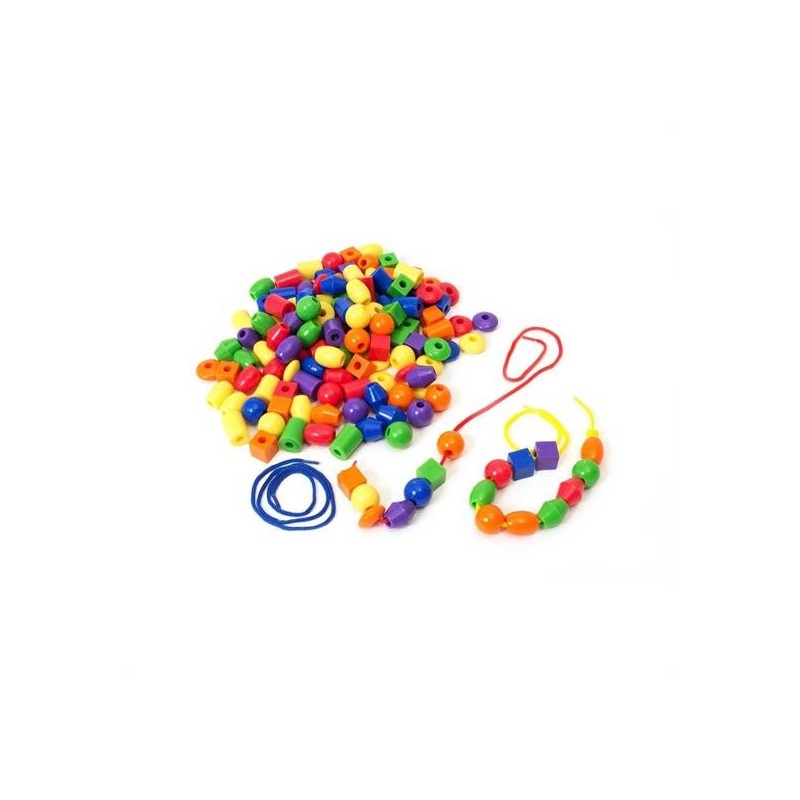 PERLE IN PLASTICA DA INFILARE CM. 2,5 PZ.100
