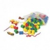 ROCCHETTI PLASTICA - CONF. 122 PZ. - COLORI ASS.