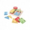 GIOCO "LE 4 FORME" IN LEGNO CM.14,5X14,5