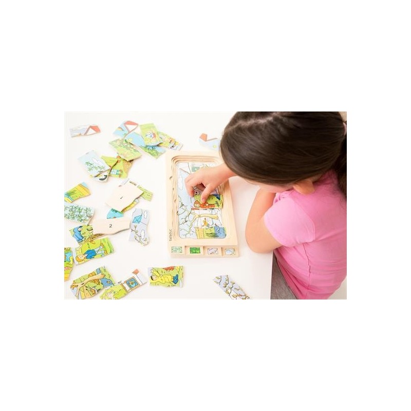 PUZZLE A STRATI LE STAGIONI