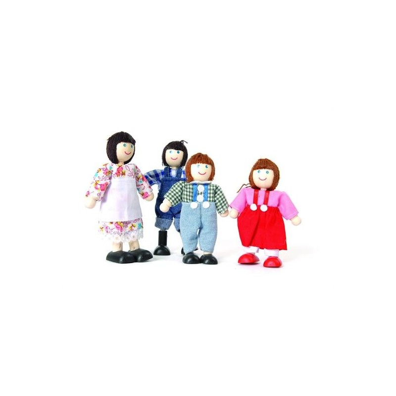 FAMIGLIA DEL FATTORE IN LEGNO - PZ. 4