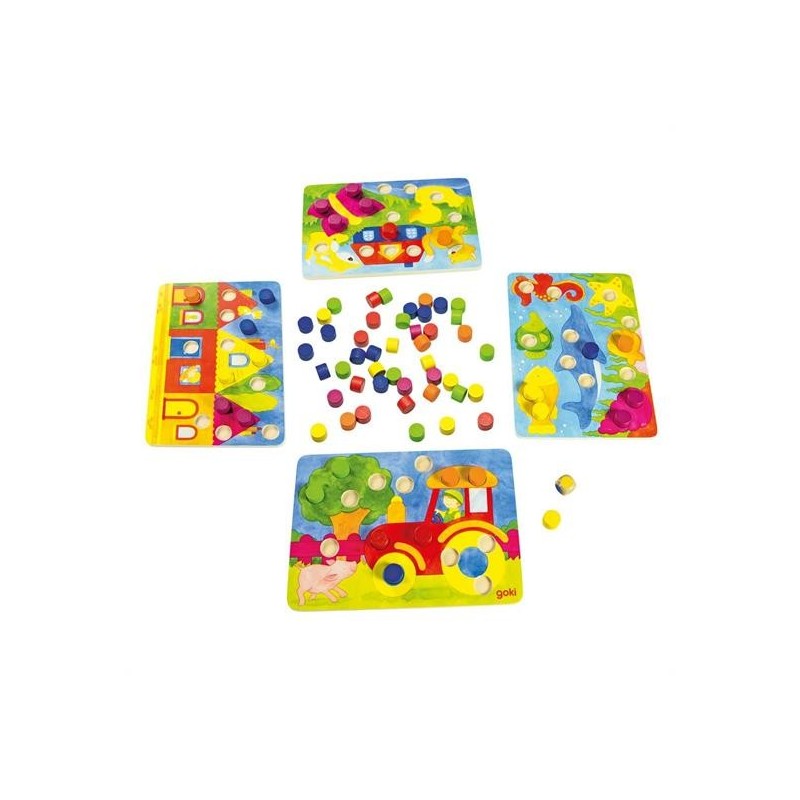 GIOCO DEL DADO COLORATO 1 PZ.95