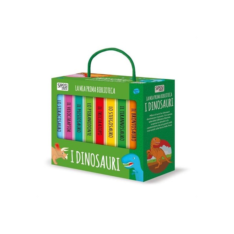 LA MIA PRIMA BIBLIOTECA. I DINOSAURI (RISTAMPA MARZO 2021)
