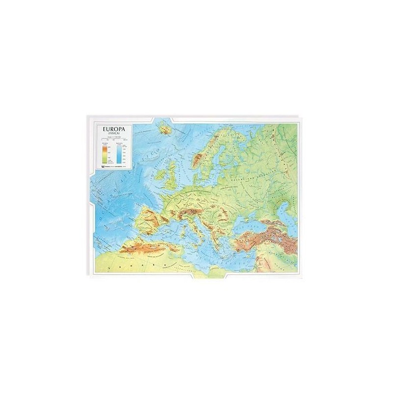 CARTA GEOGRAFICA A3 EUROPA