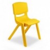 SEDIA PER SCUOLE MATERNE IN PPL SEDUTA CM.26 - GIALLO